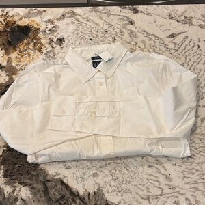 GAP Ivory Button-Up Shirt